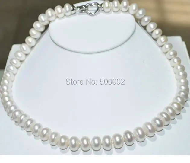 Free shipping 17" 10mm white freshwater cultured pearl necklace more color choose
Free shipping 17" 10mm white freshwater cultured pearl necklace more color choose