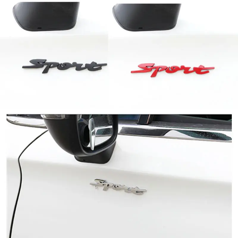 3D спортивные логотип Стикеры спортивный автомобиль эмблемой BMW Volkswagen VW AUDI Porsche benz