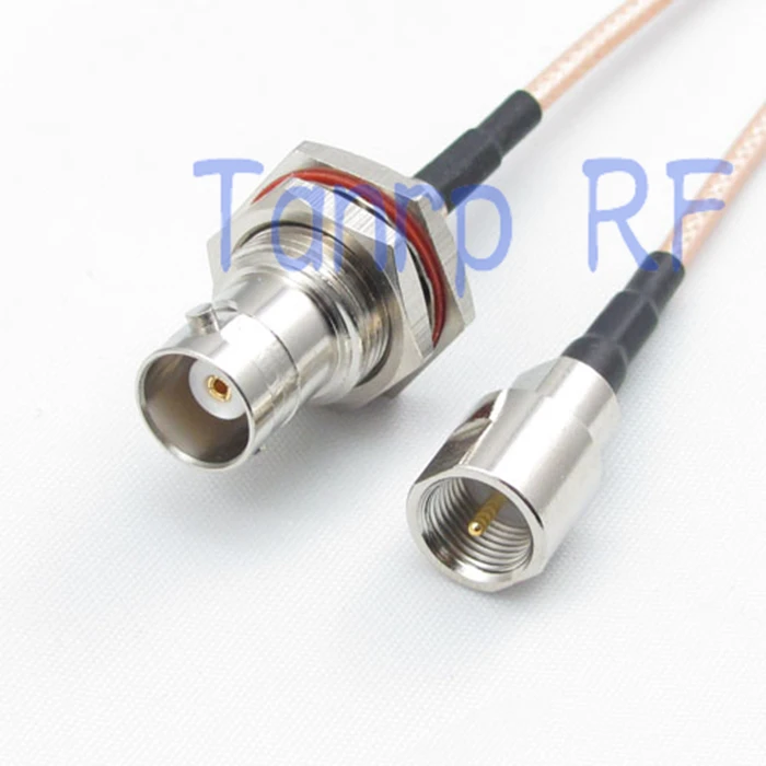 10PCS 15CM Pigtail coaxial jumper cable RG316 extension cord 6inch BNC female nut bulkhead to FME male plug RF adapter connector
10PCS 15CM Pigtail coaxial jumper cable RG316 extension cord 6inch BNC female nut bulkhead to FME male plug RF adapter connector