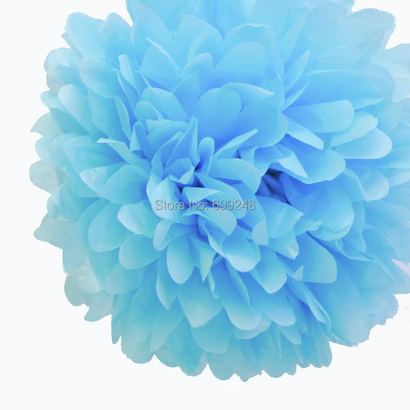 10pcs 14"(35cm) Baby Shower Wedding Holiday Party Nursery Decorations Aqua Blue Tissue Paper Large Craft Pom Poms Flower Ball
10pcs 14"(35cm) Baby Shower Wedding Holiday Party Nursery Decorations Aqua Blue Tissue Paper Large Craft Pom Poms Flower Ball