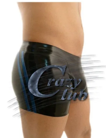 New Fashion 100% pure natural latex handmade Stripe Latex Fetish Rubber Mens Underwear Shorts For Adults Plus Size Hot Sale
New Fashion 100% pure natural latex handmade Stripe Latex Fetish Rubber Mens Underwear Shorts For Adults Plus Size Hot Sale