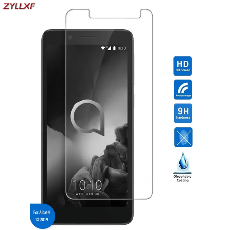 Защитная пленка для экрана из закаленного стекла Alcatel 1X 2019 5 дюйма 9H 2.5D на (2019) 5008D