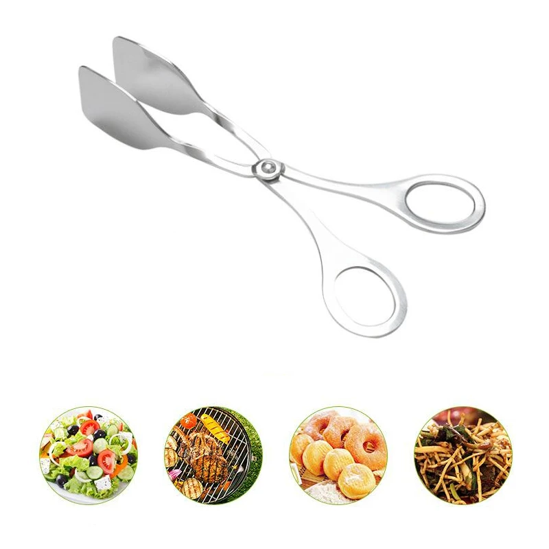 Food Tong BBQ Salad Stainless Steel Grill Tongs Clip Cooking Fruit Serving Utensil Tong Home Kitchenware Buffet Tools Gadget
Food Tong BBQ Salad Stainless Steel Grill Tongs Clip Cooking Fruit Serving Utensil Tong Home Kitchenware Buffet Tools Gadget