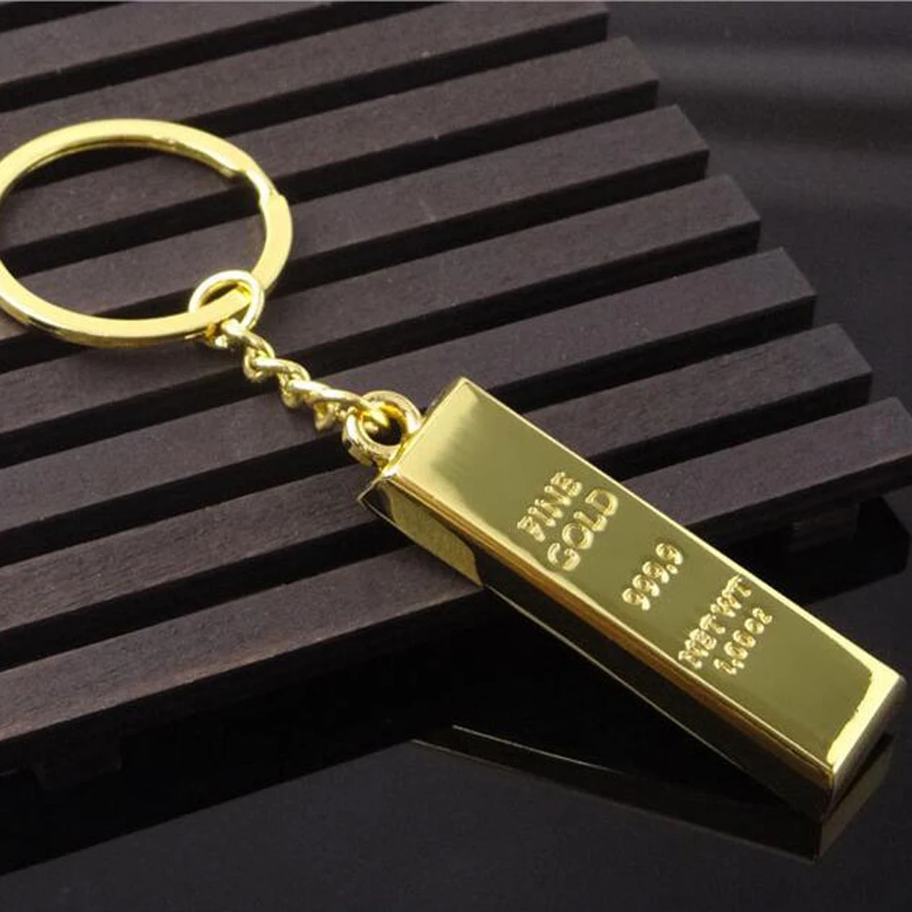 Creative Car Keychain Gold Bar Key Rings Decoration for Mitsubishi Pajero Land Rover freelander Mazda 626 Chrysler 200 Key Chain
Creative Car Keychain Gold Bar Key Rings Decoration for Mitsubishi Pajero Land Rover freelander Mazda 626 Chrysler 200 Key Chain
