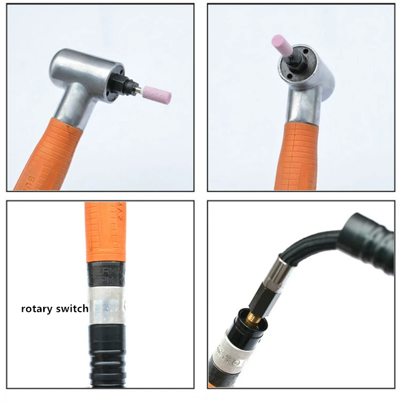 Borntun 3mm Chuck Mini Pneumatic Air Die Grinder Grinding Lapping Burnishing Tool 80000rpm Polishing Polisher Machine
Borntun 3mm Chuck Mini Pneumatic Air Die Grinder Grinding Lapping Burnishing Tool 80000rpm Polishing Polisher Machine