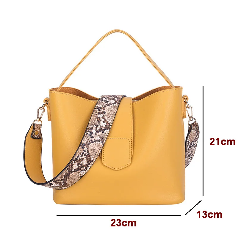 Ansloth New Bucket Bags For Women Large Capacity Crossbody Bags Ladies Casual Tote Serpentine Design Strap Bags Handbags HPS457
Ansloth New Bucket Bags For Women Large Capacity Crossbody Bags Ladies Casual Tote Serpentine Design Strap Bags Handbags HPS457
