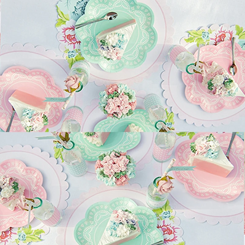12pcs Lace Pastel Flower Paper Plates Pink Blue Purple Paper Plate Cups Towel For Wedding Birthday Party Baby Shower Supplies
12pcs Lace Pastel Flower Paper Plates Pink Blue Purple Paper Plate Cups Towel For Wedding Birthday Party Baby Shower Supplies