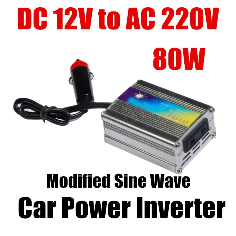 DC 12v to AC 220v USB charger modified sine wave car voltage transformer hot sale 80W car Power Inverter converter
DC 12v to AC 220v USB charger modified sine wave car voltage transformer hot sale 80W car Power Inverter converter