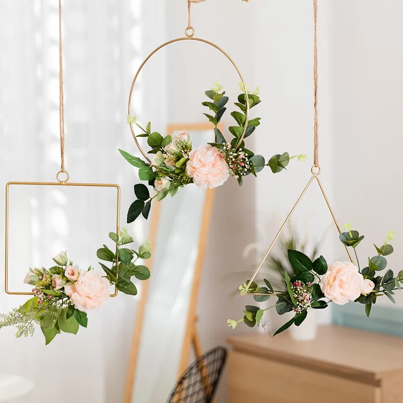 New 3pcs/set Geometric Shape Gold Metal Hanging Wall Decor Hook DIY Storage Rack Home Wedding Decoration Accessoriesb For Flower
New 3pcs/set Geometric Shape Gold Metal Hanging Wall Decor Hook DIY Storage Rack Home Wedding Decoration Accessoriesb For Flower