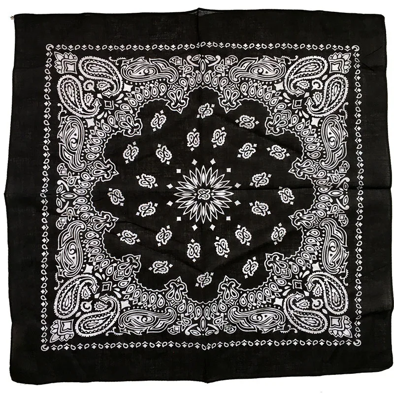 New Fashion Hip Hop 100% Cotton Bandana Square Scarf Black Paisley Bicycle Headband Printed For Women/Men/Boys/Girls
New Fashion Hip Hop 100% Cotton Bandana Square Scarf Black Paisley Bicycle Headband Printed For Women/Men/Boys/Girls
