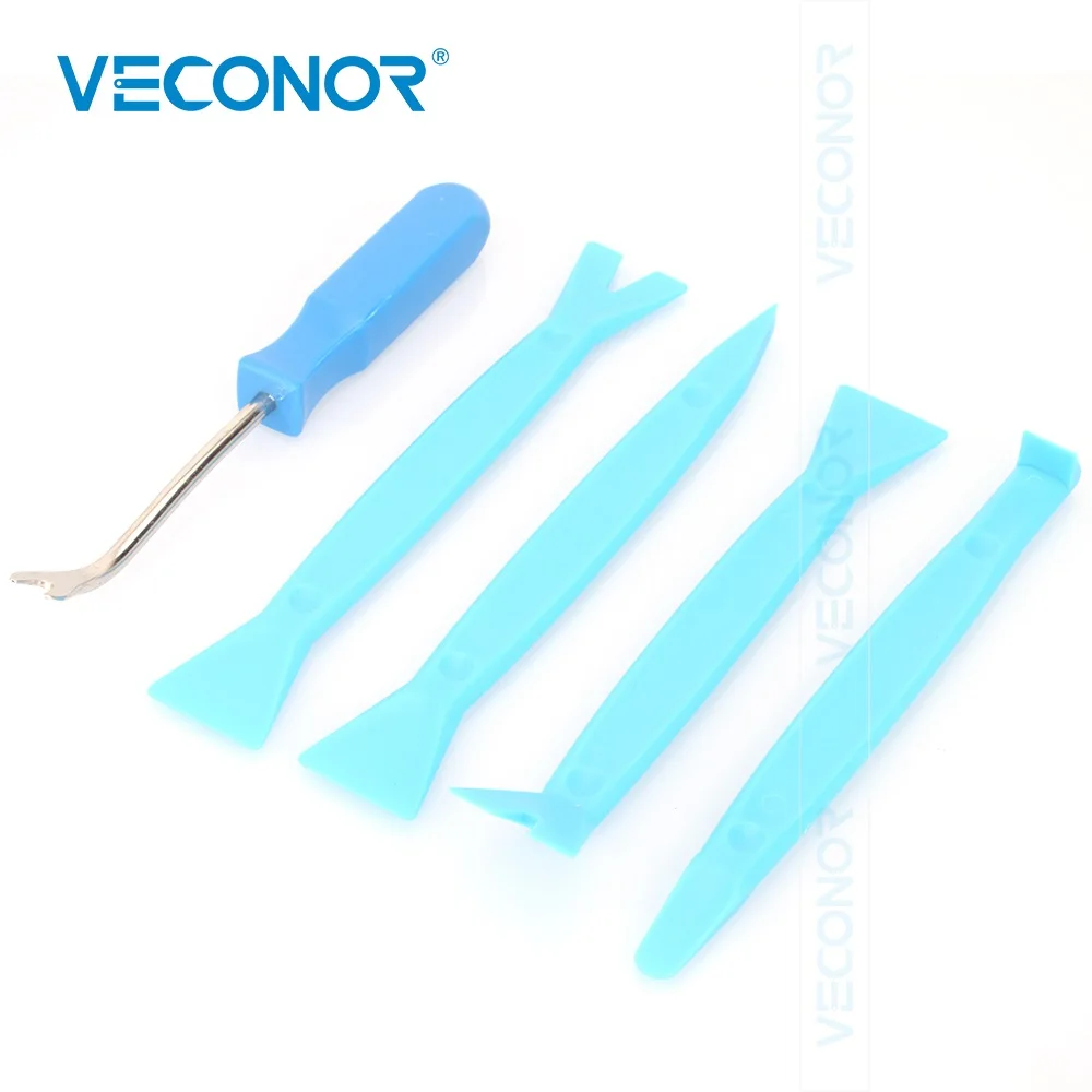 Veconor 5PCS Blue ABS Automobile Audio Door Clip Panel Trim Dash Auto Radio Removal Pry Tools Set
Veconor 5PCS Blue ABS Automobile Audio Door Clip Panel Trim Dash Auto Radio Removal Pry Tools Set