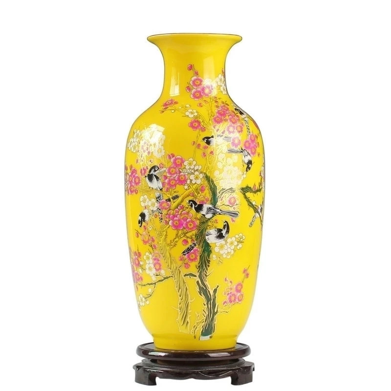 Jingdezhen ceramic powder caici vase ceramic bottle ceramic crafts decoration
Jingdezhen ceramic powder caici vase ceramic bottle ceramic crafts decoration