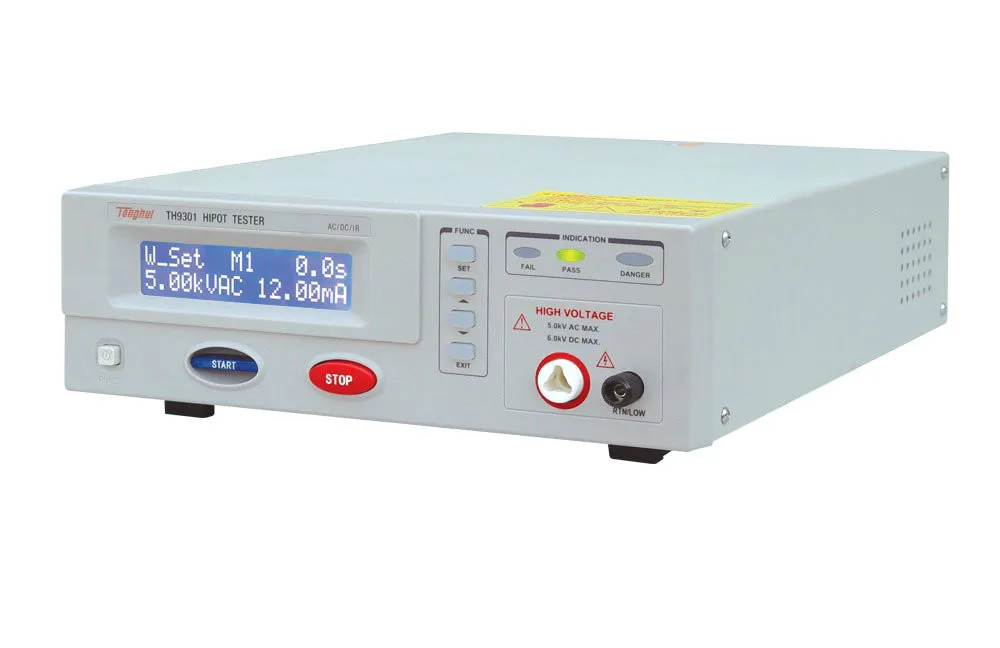 Fast arrival Ac/dc withstand voltage insulation tester/Electrical safety tester TH9301
Fast arrival Ac/dc withstand voltage insulation tester/Electrical safety tester TH9301