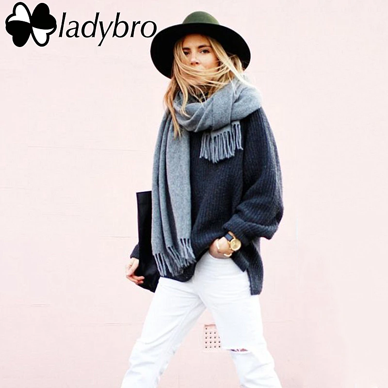 Ladybro Brand Women Scarf Men Imitation Cashmere Scarf Female Male Winter Tassels Luxury Black Scarves Shawls Warm Pashmina
Ladybro Brand Women Scarf Men Imitation Cashmere Scarf Female Male Winter Tassels Luxury Black Scarves Shawls Warm Pashmina