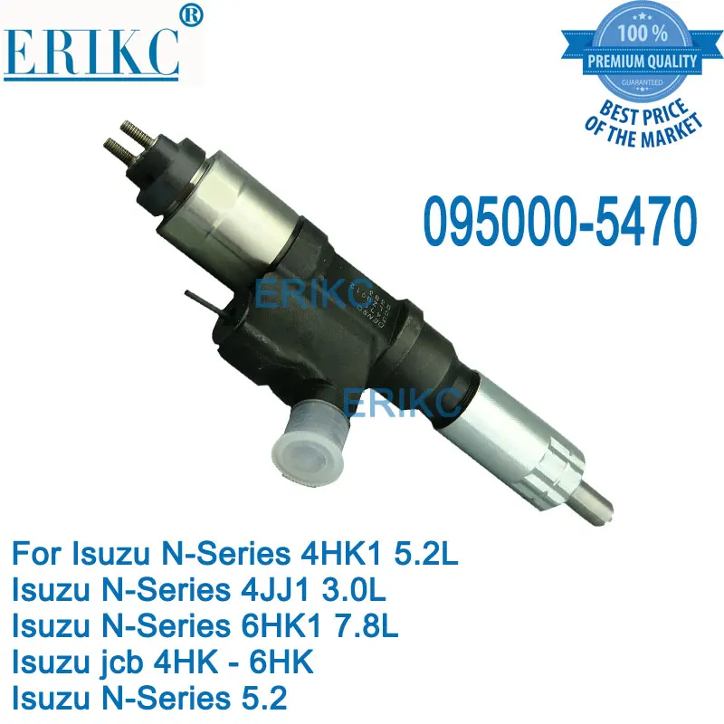 ERIKC New Injector 5470 Common Rail Injector 095000-5470 (8-97329703-1) Auto Parts Injection 0950005470 (8973297032) for Isuzu
ERIKC New Injector 5470 Common Rail Injector 095000-5470 (8-97329703-1) Auto Parts Injection 0950005470 (8973297032) for Isuzu