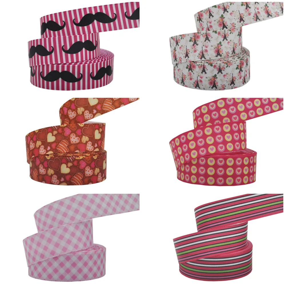 25 mm (5 yards/lot) New Arrival Valentine's Day Hearts Series printed grosgrain DIY hair bow Decorative Ribbons
25 mm (5 yards/lot) New Arrival Valentine's Day Hearts Series printed grosgrain DIY hair bow Decorative Ribbons