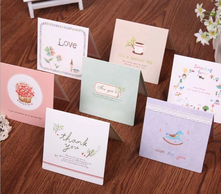 128Pc/Lot Blessing Fresh Birthday Wish Festival Business Greeting Card With Envelope/ Message / Party Gift
128Pc/Lot Blessing Fresh Birthday Wish Festival Business Greeting Card With Envelope/ Message / Party Gift