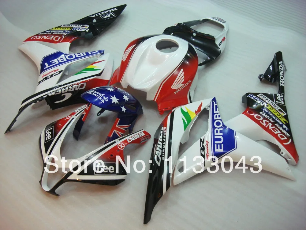 OEM_Quality 100%Fit Fairing kit for HONDA CBR 600 RR 2007 2008 F5 07 08 CBR600RR 07 08 injection fairing set #S677A
OEM_Quality 100%Fit Fairing kit for HONDA CBR 600 RR 2007 2008 F5 07 08 CBR600RR 07 08 injection fairing set #S677A