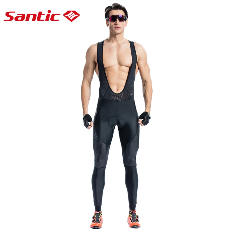 Мужские длинные брюки для велоспорта Santic M8C04101 подкладка горных велосипедов на