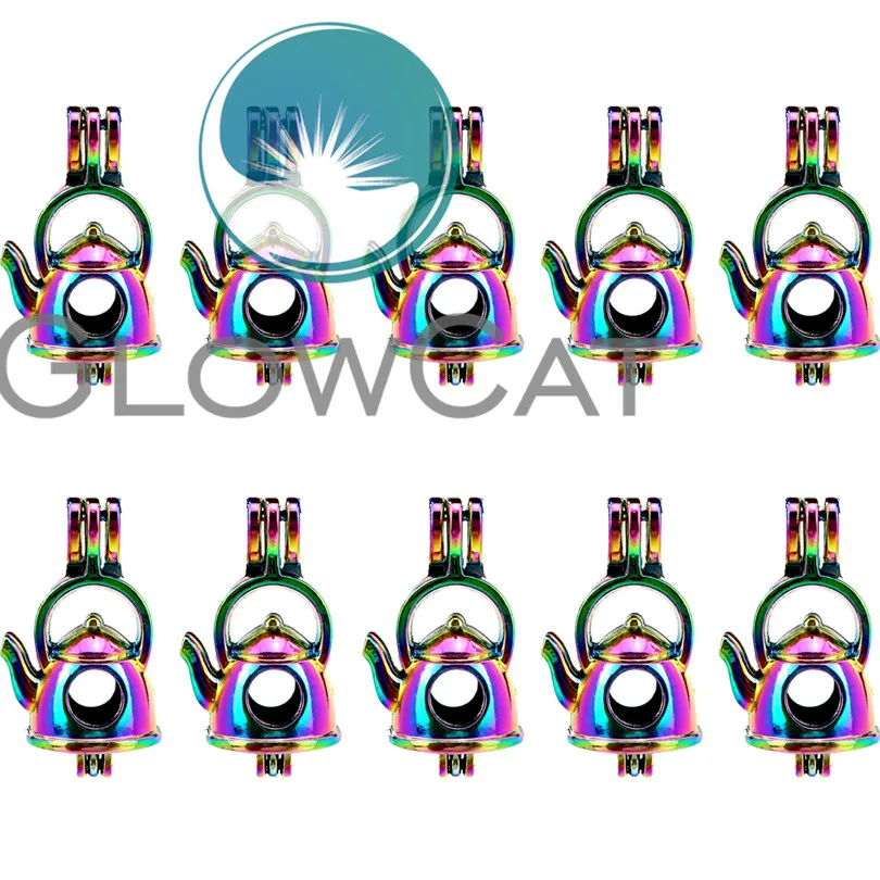 GLOWCAT 10x C623 разноцветные бусы "чайник" клетка для изготовления ювелирных изделий эфирное масло диффузор Арома жемчужная клетка медальон куло...
GLOWCAT 10x C623 разноцветные бусы "чайник" клетка для изготовления ювелирных изделий эфирное масло диффузор Арома жемчужная клетка медальон куло...