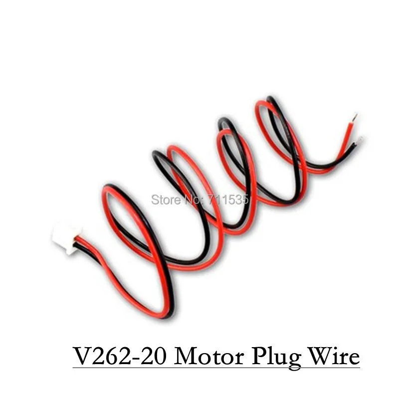 V262-20 Motor Plug Wire / Plug Cable Spare Parts For WLToys V262 V353 2.4G 4CH 6 Axis Remote Control RTF Helicopter
V262-20 Motor Plug Wire / Plug Cable Spare Parts For WLToys V262 V353 2.4G 4CH 6 Axis Remote Control RTF Helicopter