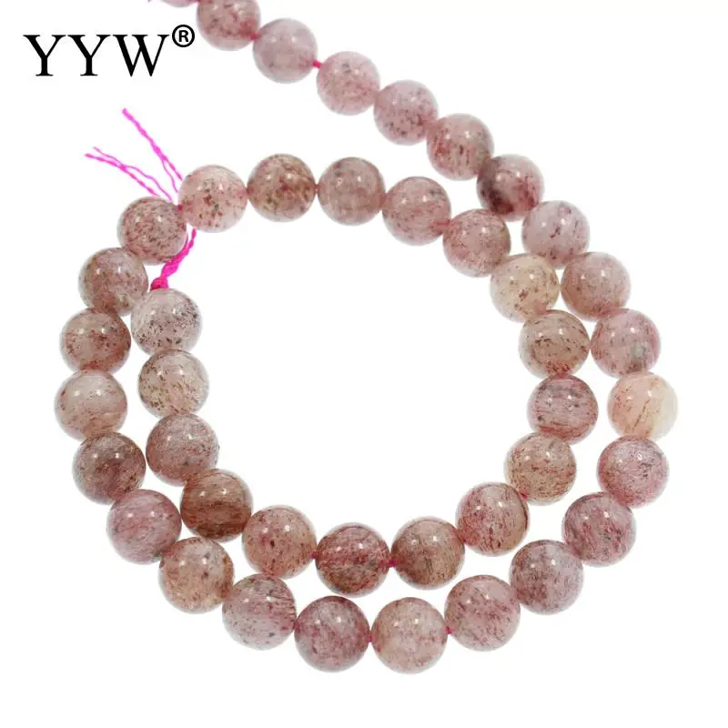 Strawberry Quartz Stone Beads Round 4mm 6mm 8mm 10mm 12mm natural Approx 1mm Sold Per Approx 15.5 Inch Strand
Strawberry Quartz Stone Beads Round 4mm 6mm 8mm 10mm 12mm natural Approx 1mm Sold Per Approx 15.5 Inch Strand