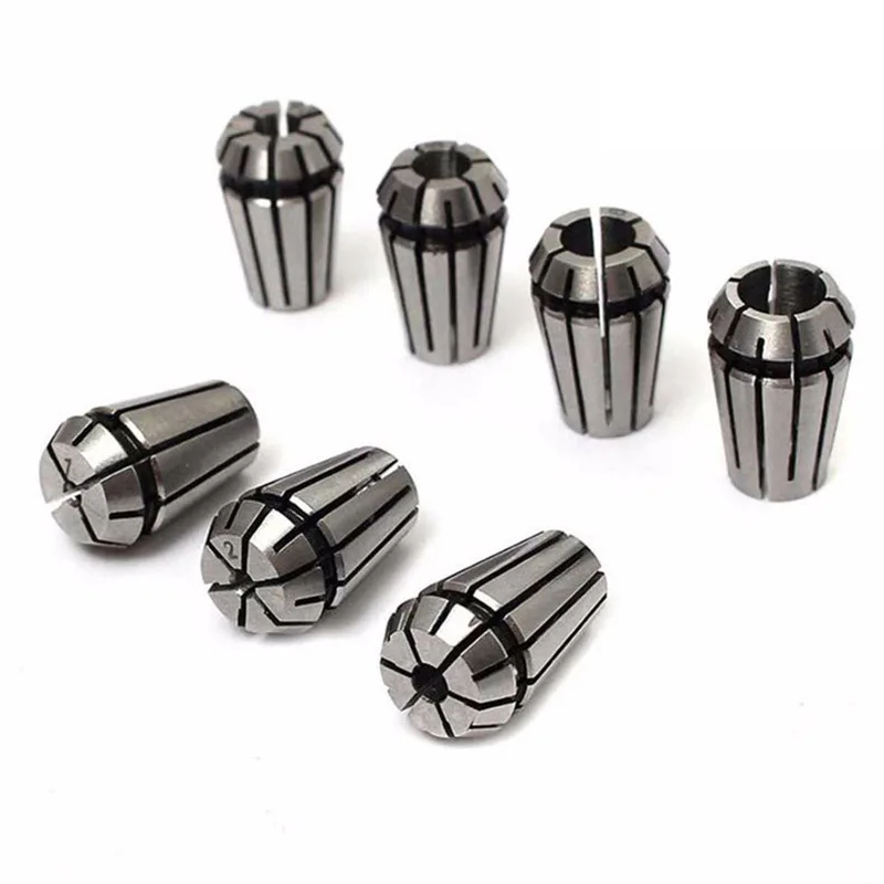 7Pcs Dropship 1-7mm ER11 Spring Collets + ER11A 5mm Extension Rod Motor Shaft Holder Kit
7Pcs Dropship 1-7mm ER11 Spring Collets + ER11A 5mm Extension Rod Motor Shaft Holder Kit
