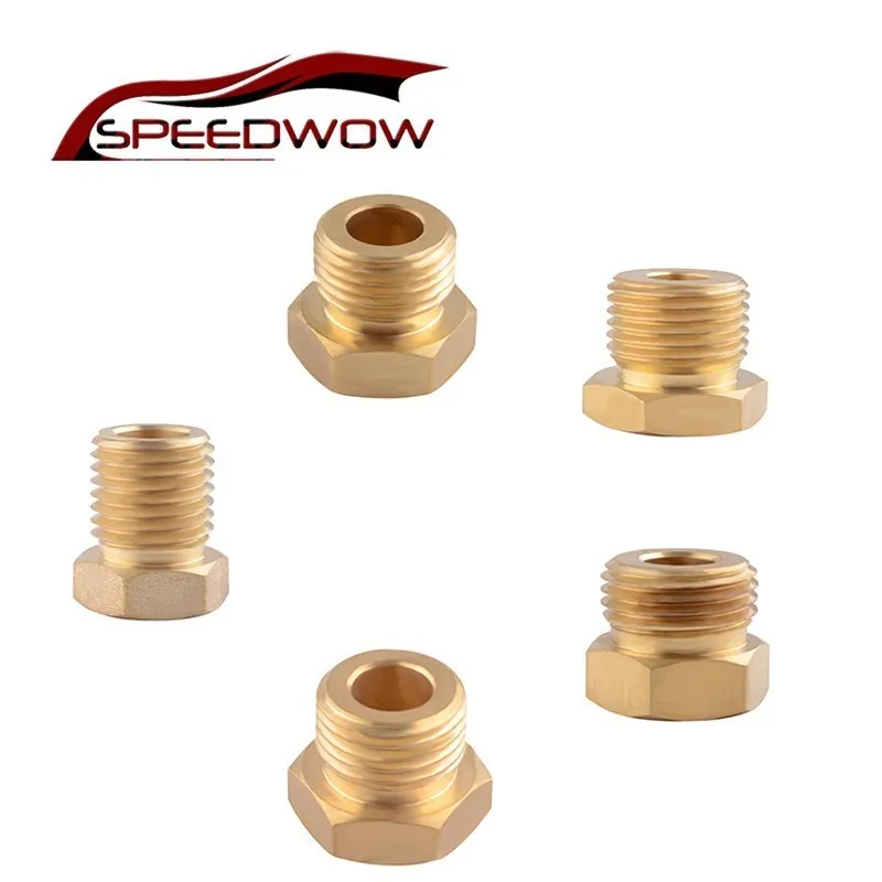 Фото SPEEDWOW 1/8 NPT переходное соединение X Matric Thread Bras 1 шт. штепсельная вилка адаптер