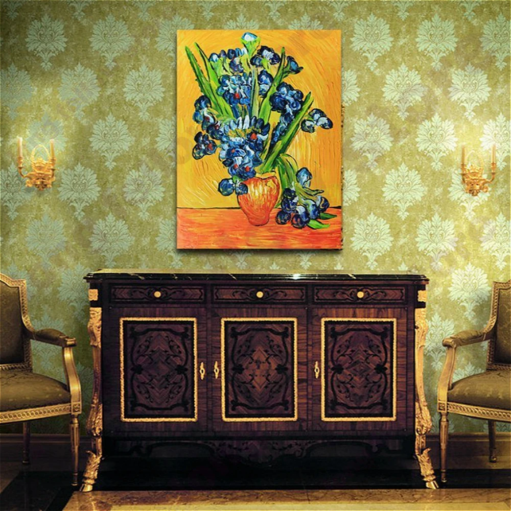 Van Gogh Paintings Irises DIY Painting Canvas Number Painting Office Room Wall Decor Paint By Numbers Custom Coloring by Numbers
Van Gogh Paintings Irises DIY Painting Canvas Number Painting Office Room Wall Decor Paint By Numbers Custom Coloring by Numbers
