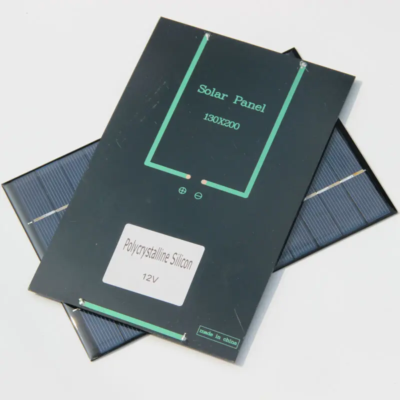 4.2W 12V Solar Cell Module Polycrystalline DIY Panel Charger Study 200*130*3MM 3pcs/lot High Quality FreeShipping | Электроника