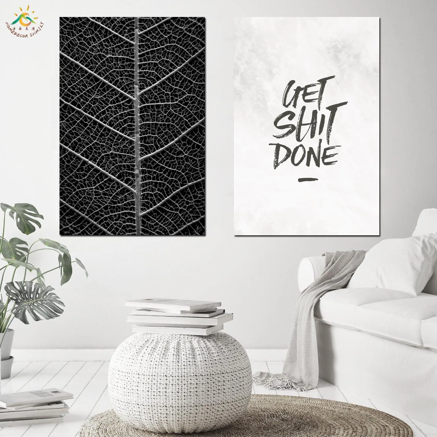 Nordic Poster Decoration Black Leaves Wall Art Canvas Poster and Print Canvas Scroll Painting Decorative Picture for Home Decor
Nordic Poster Decoration Black Leaves Wall Art Canvas Poster and Print Canvas Scroll Painting Decorative Picture for Home Decor