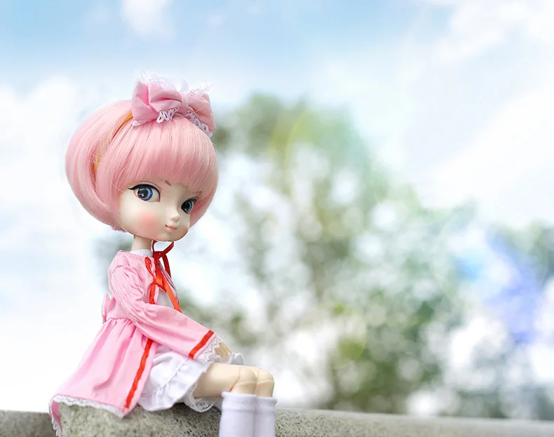 Бесплатная доставка 1/6 BJD SD BBgirl Розовая кукла для девочек игрушки высокое