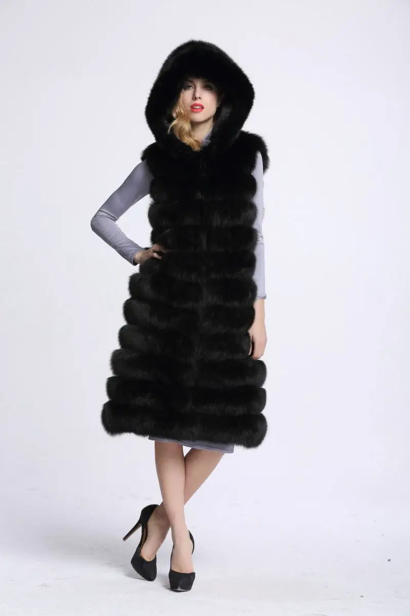 S-4XL plus size Winter New hooded Fake fox fur jacket women's warm stitching 11steps longger thicker Faux fur coat wj1174
S-4XL plus size Winter New hooded Fake fox fur jacket women's warm stitching 11steps longger thicker Faux fur coat wj1174