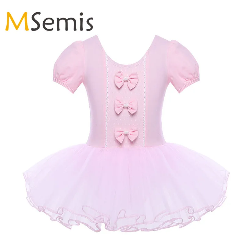 Girls Ballet Dress Ballerina Gymnastics Leotard Girls Ballet Tutu Dress Clothing Mesh Short Sleeves Bowknots Ballet Dancewear
Girls Ballet Dress Ballerina Gymnastics Leotard Girls Ballet Tutu Dress Clothing Mesh Short Sleeves Bowknots Ballet Dancewear