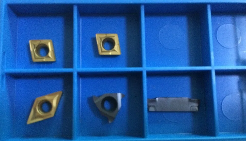 Набор вставок для токарного станка набор из 5 режущих пластин 10 мм шт.|set of tools|tool