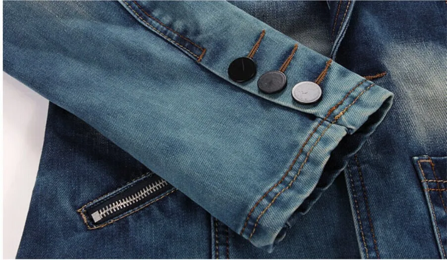 LONMMY Denim blazer men slim fit Cowboy coats Single-breasted Leisure mens suit jeans jacket men casual coat 2018 Spring Autumn
LONMMY Denim blazer men slim fit Cowboy coats Single-breasted Leisure mens suit jeans jacket men casual coat 2018 Spring Autumn