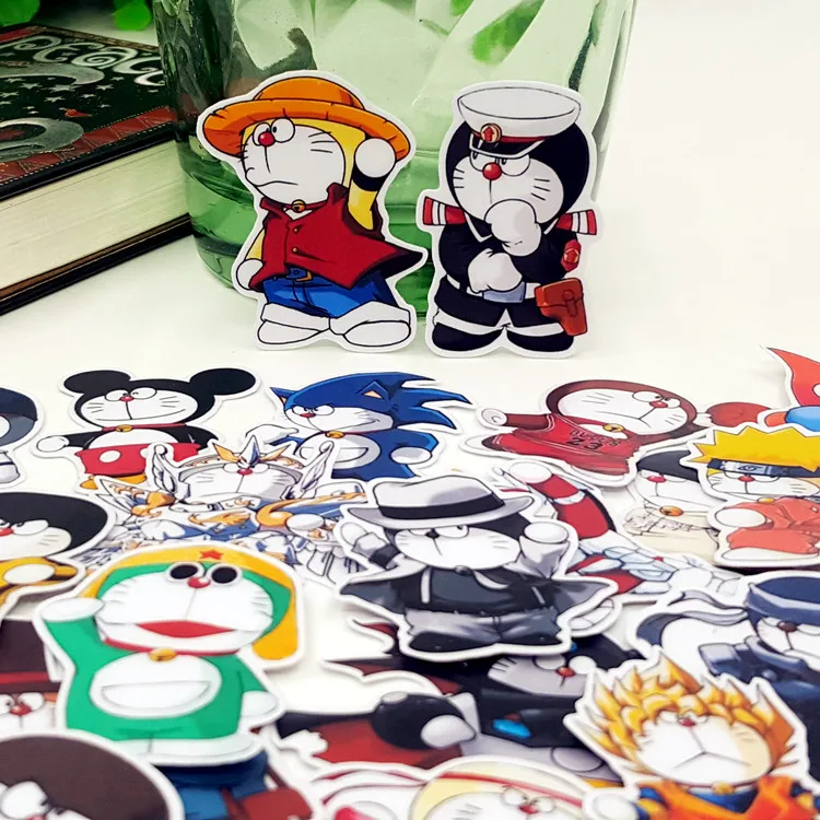 40pcs/bag Doraemon cosplay Cartoon style album Scrapbook waterproof decoration stickers DIY Handmade Gift Scrapbooking sticker
40pcs/bag Doraemon cosplay Cartoon style album Scrapbook waterproof decoration stickers DIY Handmade Gift Scrapbooking sticker