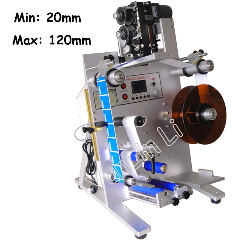 Semi-Automatic Bottle Labeling Machine Double-Label Stickers Round Bottle Labeling Machine with a Printer Marking Machine
Semi-Automatic Bottle Labeling Machine Double-Label Stickers Round Bottle Labeling Machine with a Printer Marking Machine