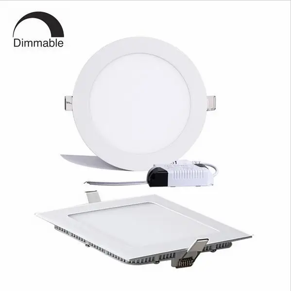 Dimmable LED Ceiling Downlight 3W- 18W recessed led panel light with driver AC85-265V Warm White/Cold White
Dimmable LED Ceiling Downlight 3W- 18W recessed led panel light with driver AC85-265V Warm White/Cold White