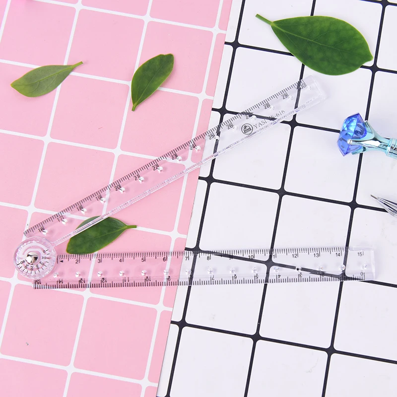 Clear Transparent Plastic Acrylic Folding Straight Rulers 30Cm Drawing Student Children Stationery School Supplies
Clear Transparent Plastic Acrylic Folding Straight Rulers 30Cm Drawing Student Children Stationery School Supplies