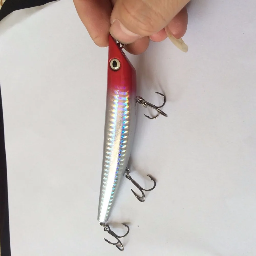Quality Zigzag Dog Pencil Lure External Laser Artificial Bait For Seabass 12cm/17g
Quality Zigzag Dog Pencil Lure External Laser Artificial Bait For Seabass 12cm/17g