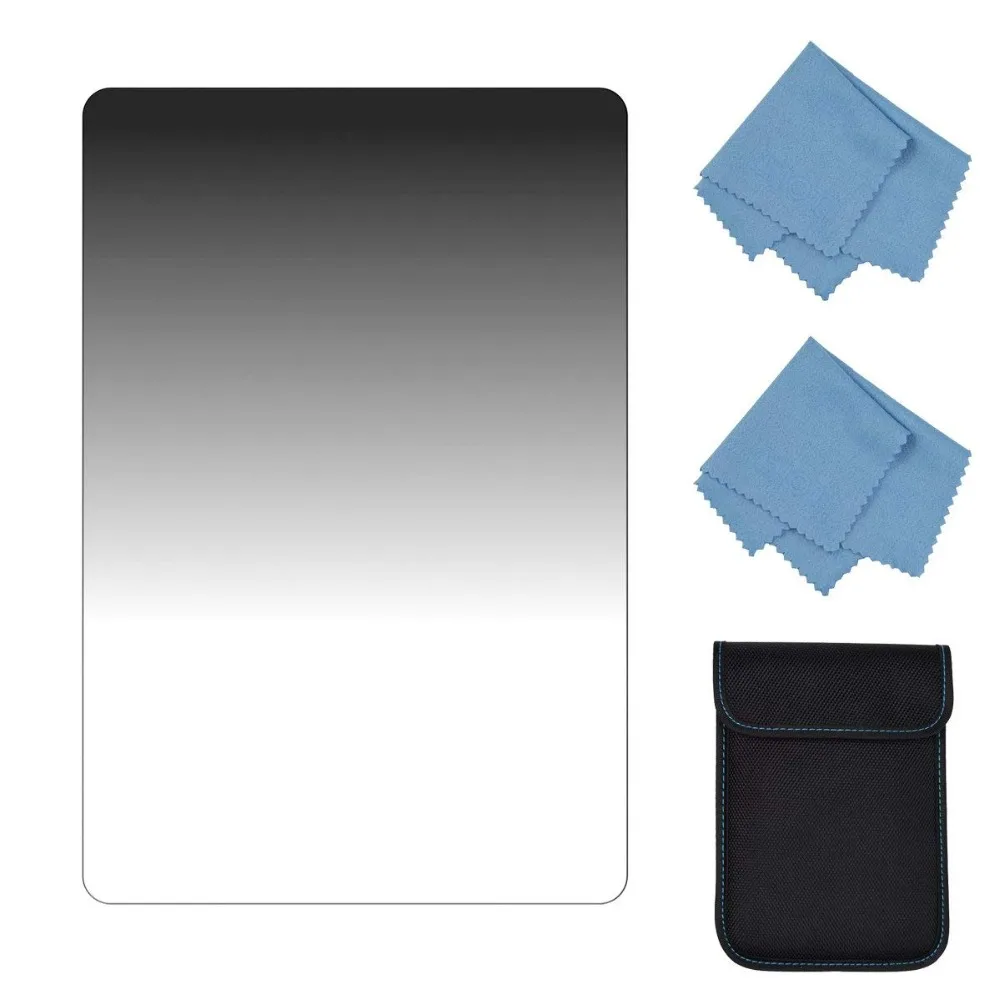 SIOTI Gradient ND16 Square Filter with Glass material for Cokin Z Lee Hitech Sioti Holder (100mm150mm, Soft G.ND1.2)
SIOTI Gradient ND16 Square Filter with Glass material for Cokin Z Lee Hitech Sioti Holder (100mm150mm, Soft G.ND1.2)