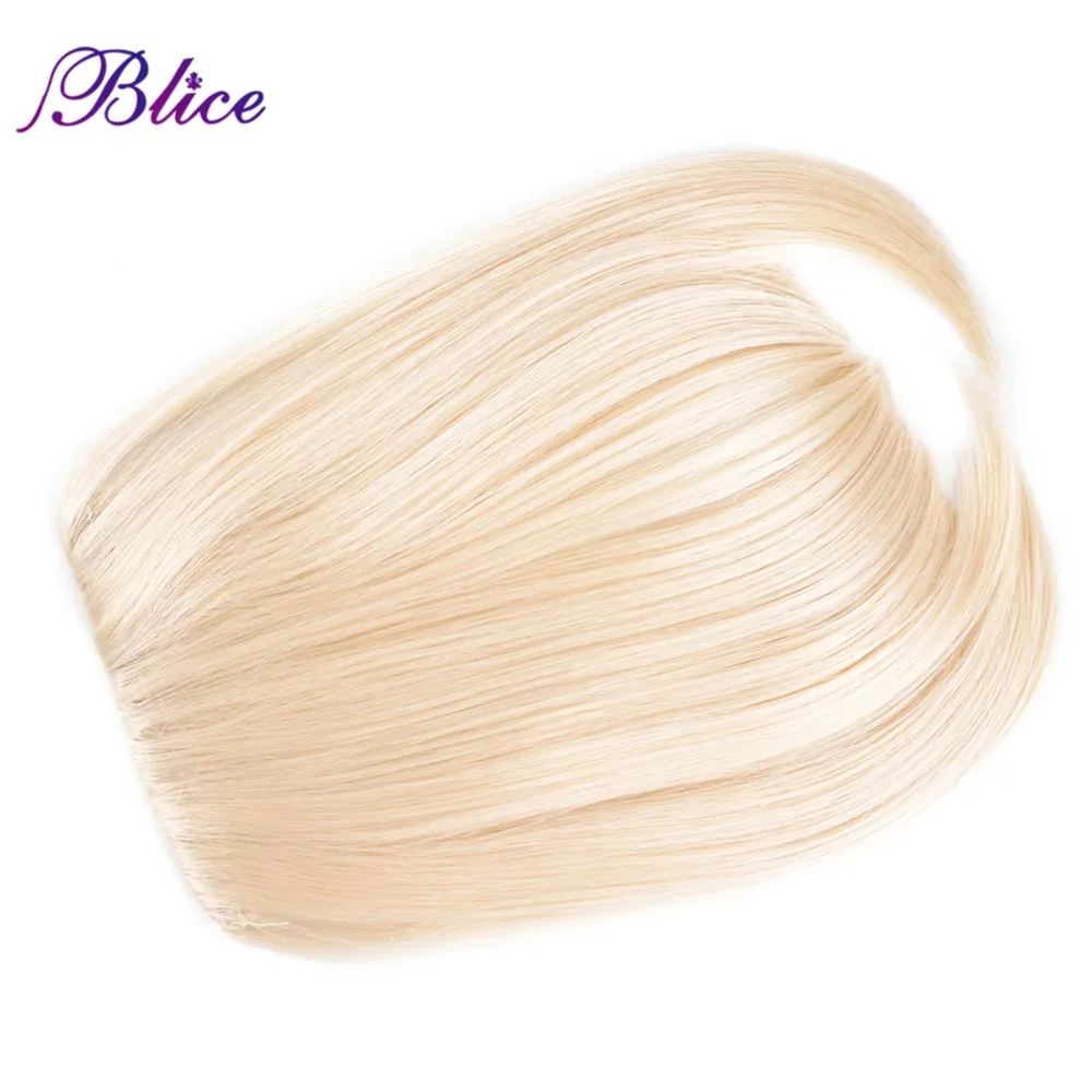 Blice Synthetic Fake Blunt Bangs Hair Extensions Women Short Straight Fringe Clip-In Hair Bangs Blonde Hairpiece Heat Resistant
Blice Synthetic Fake Blunt Bangs Hair Extensions Women Short Straight Fringe Clip-In Hair Bangs Blonde Hairpiece Heat Resistant