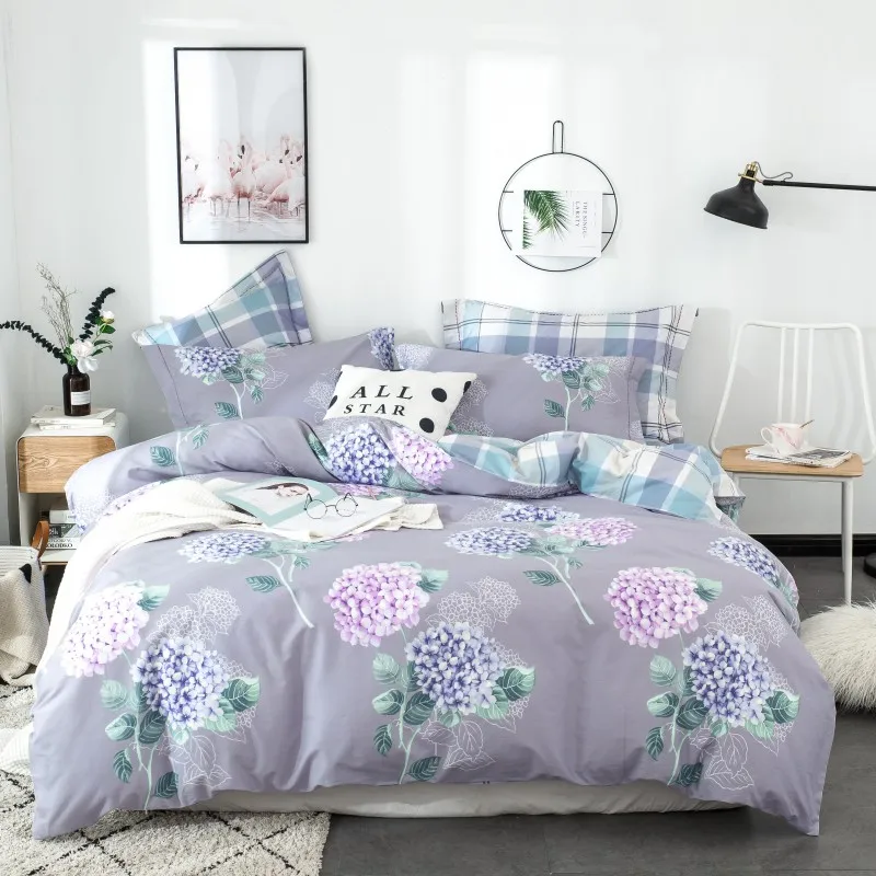 Whole cotton Queen King size Bedding Set Soft Bedclothes Luxury Duvet/Quilt Cover Bed Linen sheet set 4 Pieces Bedding Sets
Whole cotton Queen King size Bedding Set Soft Bedclothes Luxury Duvet/Quilt Cover Bed Linen sheet set 4 Pieces Bedding Sets