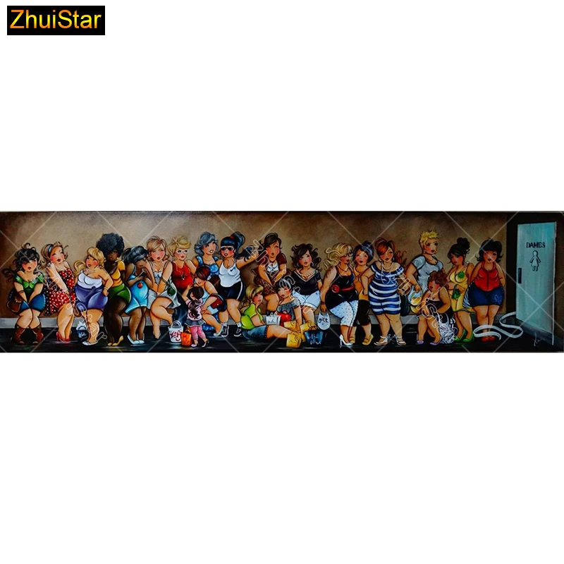 5D Diy diamond painting cross stitch "Fat Ladies" Full Square stone Diamond embroidery Needlework Rhinestone Mosaic Crafts
5D Diy diamond painting cross stitch "Fat Ladies" Full Square stone Diamond embroidery Needlework Rhinestone Mosaic Crafts