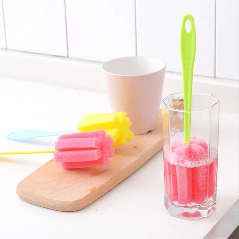 New Optional Cup Long Handle Cup Brush Kitchen Cleaning Tool Sponge Brush Wine Glass Bottle Coffee Tea Glass Mug
New Optional Cup Long Handle Cup Brush Kitchen Cleaning Tool Sponge Brush Wine Glass Bottle Coffee Tea Glass Mug