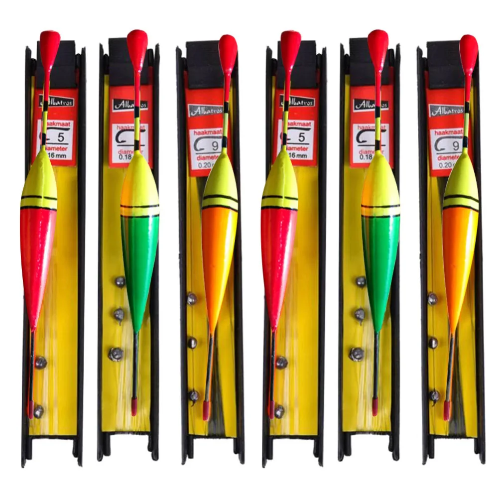6pcs/Lot Durable 5# 7# 9# Vertical Buoy Fishing Float Set Wood Fishing Floats 12.5cm 10g Pesca Fishing Tackle
6pcs/Lot Durable 5# 7# 9# Vertical Buoy Fishing Float Set Wood Fishing Floats 12.5cm 10g Pesca Fishing Tackle