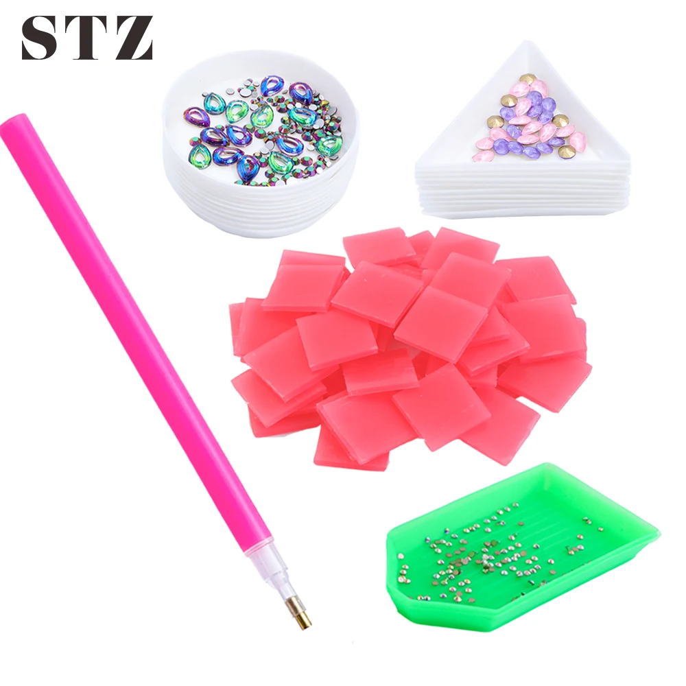 STZ 1 set Plastic Nail Storage Boxes+Rhinestone Picker Diamond Point Pen+Adhesive Cube Clay Mud Manicure Nail Decor Tools #992
STZ 1 set Plastic Nail Storage Boxes+Rhinestone Picker Diamond Point Pen+Adhesive Cube Clay Mud Manicure Nail Decor Tools #992