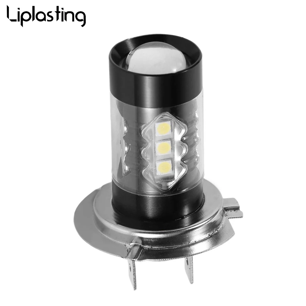 1X Led H7 Высокая мощность 1920LM 6000K LED 80 Вт Светодиодная Автомобильная противотуманная
