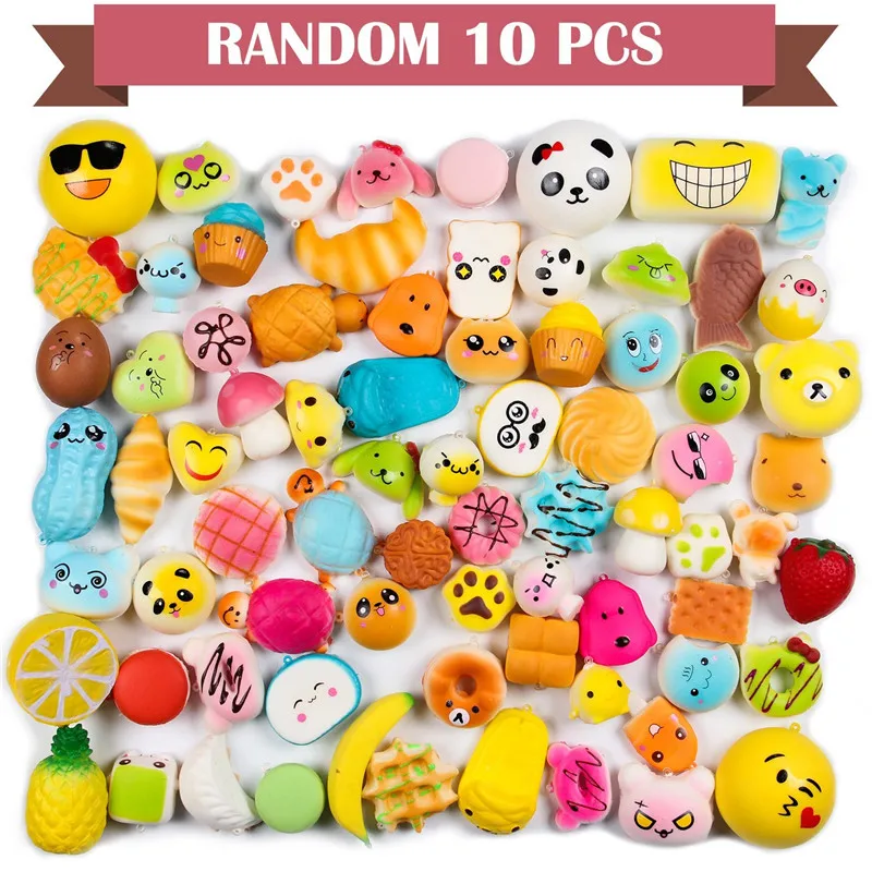 Случайный 10 шт. Squishies крем Ароматические медленно поднимающийся Kawaii моделирование прекрасные игрушки средний мини Мягкий Еда squishies, чехол д...
Случайный 10 шт. Squishies крем Ароматические медленно поднимающийся Kawaii моделирование прекрасные игрушки средний мини Мягкий Еда squishies, чехол д...